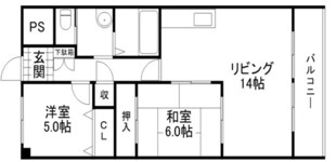 富士ロイヤルアベニューの物件間取画像